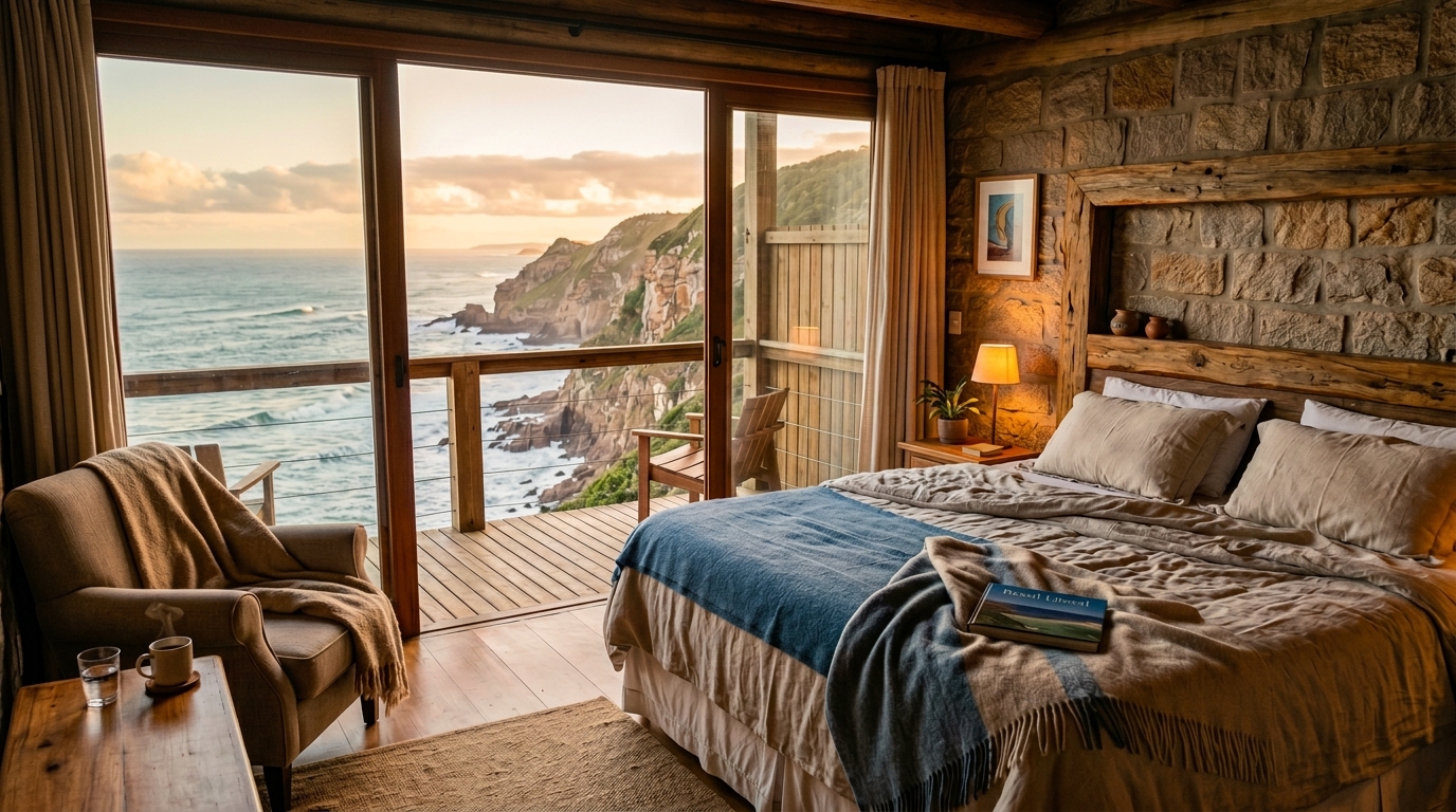 Suíte com vista para o mar